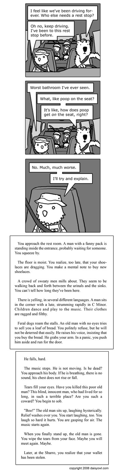 Worst Rest Stop Ever